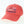 coral hat with black flora bama text and white and blue lines