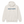 An off-white hooded sweatshirt with 'BEACH HAPPY.' printed in navy blue text across the chest, displayed on a clean white background.