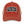 red hat with blue patch and tan flora bama text