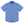 Blue checkered shirt with button details on a white background