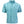 teal button up collard shirt with yellow fin tuna fish pattern
