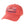 coral hat with black flora bama text and white and blue lines