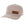 pink cordorouy hat with brown leather flora bama logo patch