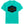 A teal t-shirt with a graphic wave print on the front that includes the text 'FLORA-BAMA' 