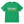 Green t-shirt with 'Flora-Bama' graphic on a white background