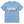 Blue t-shirt with 'Flora-Bama' graphic on a white background