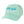 tea baseball cap with teal flora bama embroidered logo on front with white text below