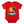 Red baby onesie with 'Flora-Bama' and fish playing guiltar
