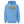 Blue hoodie with yellow flora bama logo across the front