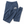 Blue sweatpants with a logo on a white background