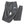 Gray sweatpants with a logo on a white background