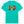 teal t-shirt with a colorful 'Flora-Bama' license plate design on a the front