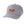gray cap with leather patch on the front with black marling and florabama