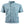 blue shirt with white, teal and light blue sailfish and blue marlin fish repeating pattern on collard button up shirt