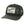 green and black cacmo mesh cap with red pat on front with green flora bama text