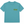 Teal t-shirt with green flora bama logo on front left chest