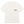 White t-shirt with black text on a white background