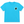 Blue t-shirt with a palm tree graphic on the left chest