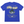 Blue t-shirt with 'Flora-Bama' graphic design featuring palm trees and beach scene.