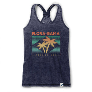 black tank with palm tree