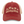 Red and beige cap with palm tree design and 'Flora-Bama'