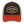 navy hat with red bill and patch on front with flora bama