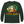 Long-sleeve shirt with parrot design and text on a white background