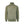 Green half-zip sweatshirt with a logo on a front left chest