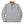 Gray long-sleeve shirt with orange accents and a logo on a white background