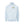 light blue half-zip sweatshirt with a logo on a front left chest