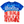 Tie-dye t-shirt with 'Flora-Bama' text on a white background