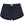 Navy blue athletic shorts with a drawstring waistband, featuring an embroidered 'FLORA BAMA' logo on the left leg and a small red logo patch on the right hip. A 'SEAMSTRAIGHT LEAGUE' brand label is visible inside the waistband.