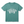 Teal t-shirt with 'Flora-Bama' graphic on a white background