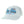 white kids' cap with 'Flora-Bama Perdido Key' text and a palm tree graphic in white and light blue on the front.