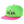 A green and pink Flora-Bama  cap with text and logo on the front.