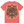 Coral t-shirt with intricate black and white graphic design with surfboard and flora-bama text