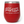 Red tumbler with 'Flora-Bama' logo on a white background