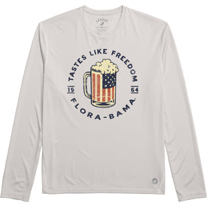 white long sleeve with american beer mug
