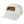 A white baseball cap with blue and orange embroidery on the front panel, featuring the text 'Flora-Bama GET PERDIDO 1964' 
