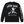 Black long-sleeve shirt with 'Flora-Bama Yacht Club' design on a white background