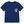 Blue t-shirt with a shield-shaped logo featuring an American flag and text on a white background