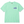 Light green t-shirt with a logo on a white background