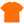 Orange t-shirt with a logo on the chest against a white background