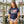Navy blue t-shirt with American flag and palm tree design and flora bama text below