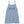 A light blue sleeveless camisole dress with thin shoulder straps, a tonal 'HOLA BAMA' graphic across the chest, and two front patch pockets, shown against a plain white background.