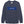 A navy blue long-sleeve t-shirt with 'FLORA BAMA' printed in blue block letters and 'perdido key' in white cursive across the chest, shown on a plain white background.