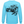 Light blue long-sleeve tshirt with black sketch of old flora bama building. 