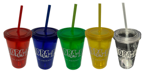 Flora-Bama Tumbler with Straw
